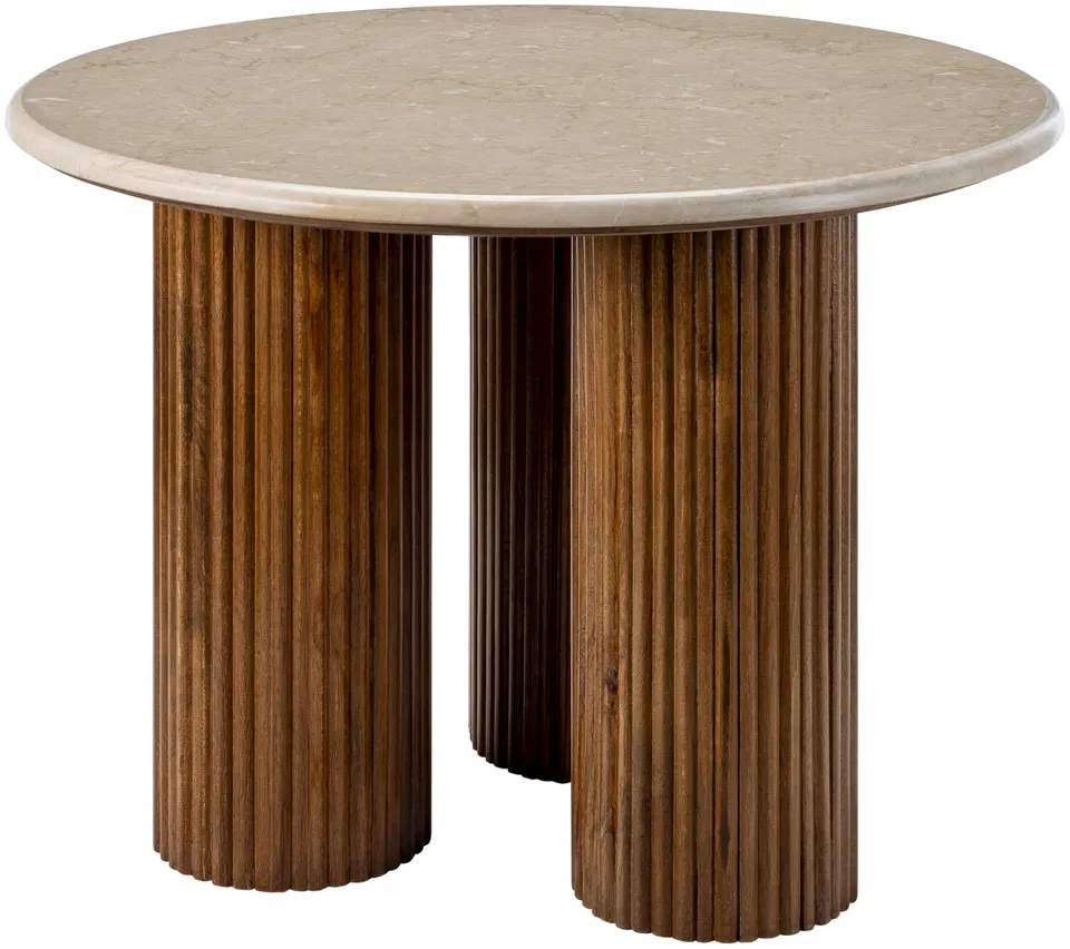 Basilia  20"H x 24"W x 24"D End Table