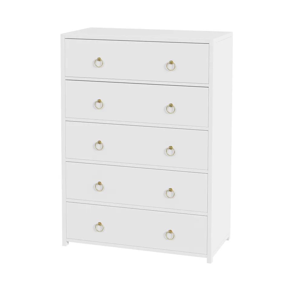 Lark White Dresser