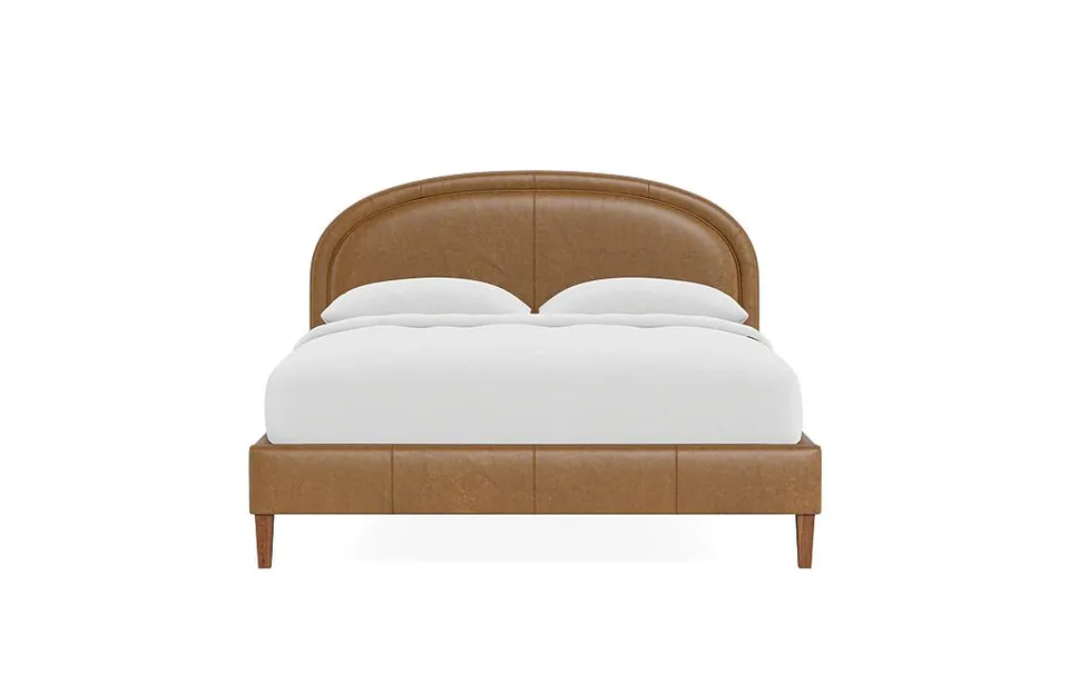 Anson Leather Upholstered Bed