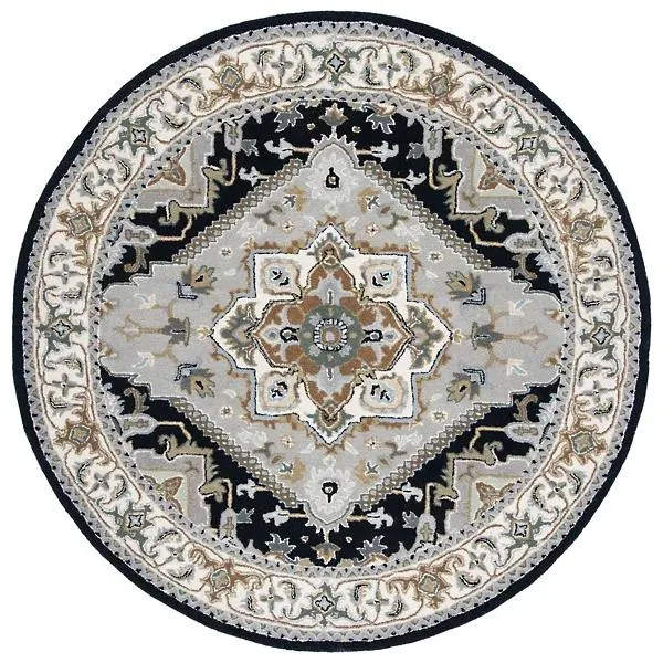 Heritage Row Heriz Medallion Area Rug