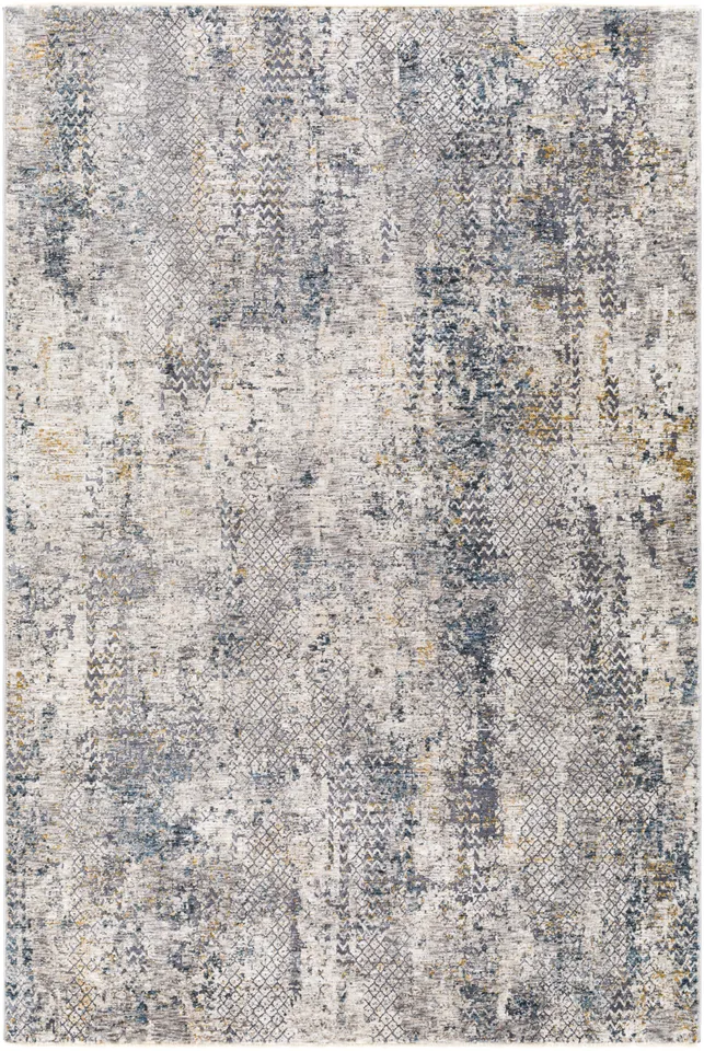 Cardiff Beige Indoor 7'10" x 7'10" Machine Woven Rug
