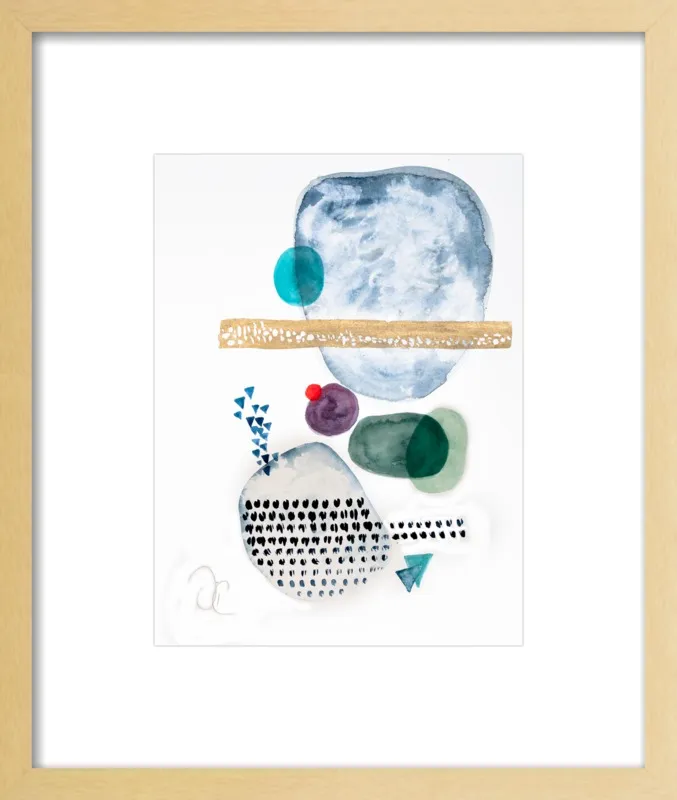 Under the sea by Victoria Gonzalez for Artfully Walls