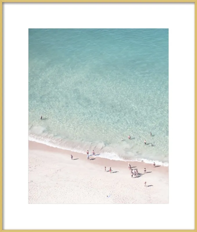 Beach Holiday Fun by Ingrid Beddoes for Artfully Walls