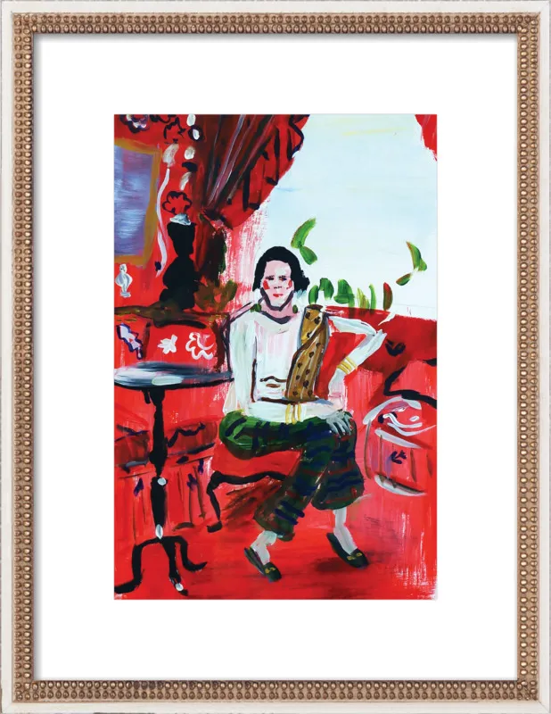 Diana Vreeland  by Marine de Quénetain  for Artfully Walls