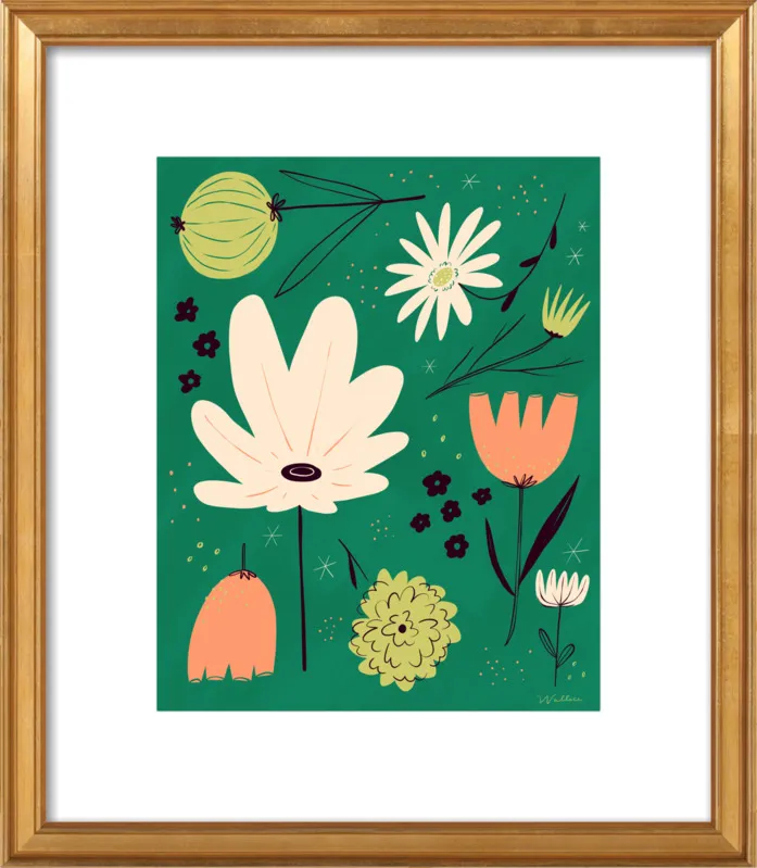 Spring Flowers by Erin Wallace for Artfully Walls