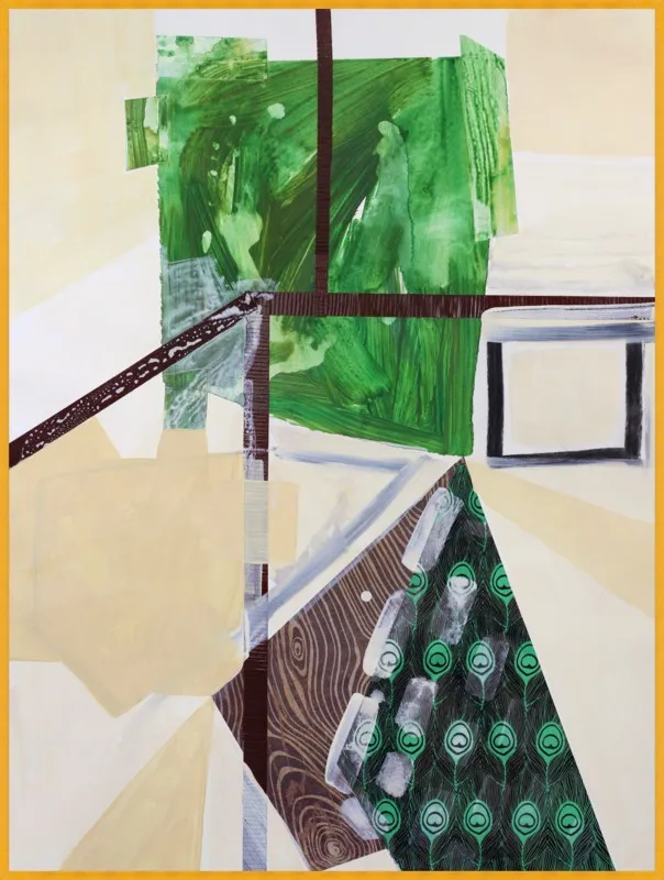 Abstract Study (trail map) by Pamela Staker for Artfully Walls