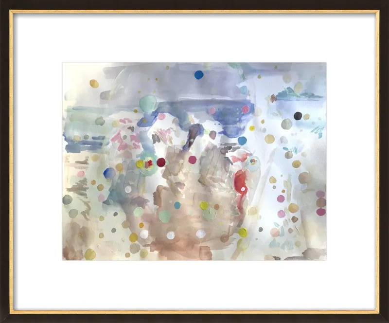 Beach scene (from memory)  by Hannah Dean for Artfully Walls