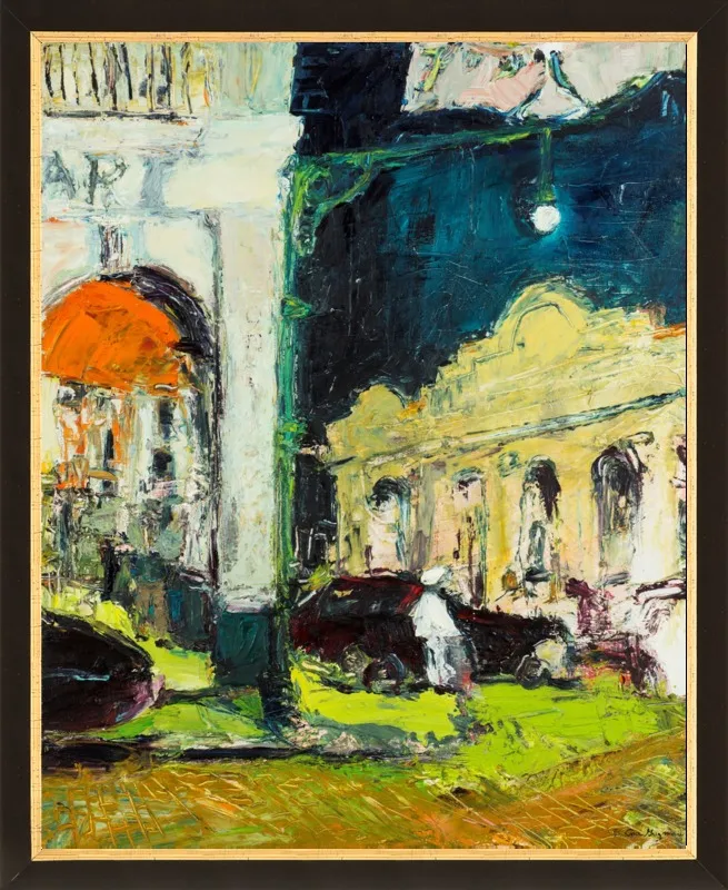 La Vida Cuba Street Corner near Sloppy Joe Bar in Old Havana by Ana Guzman for Artfully Walls