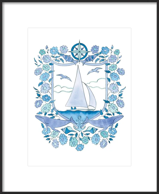 Setting Sail by Rachel Rogers for Artfully Walls