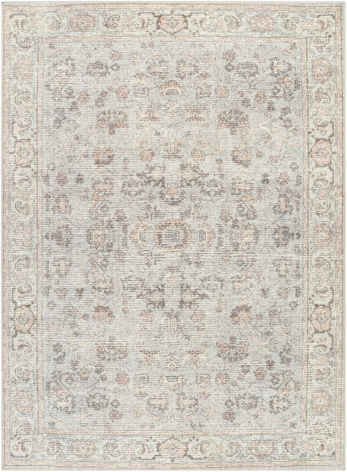 Olympic Gray Indoor 2'7" x 7'3" Machine Woven Rug