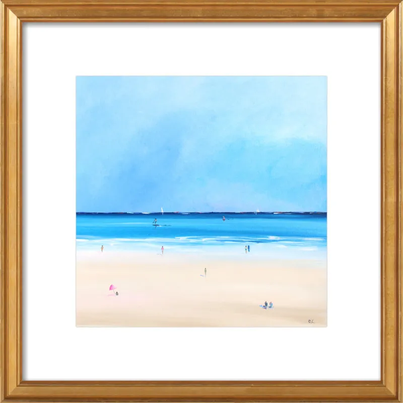 Smooth Ocean Sale by Caroline Chriss  for Artfully Walls