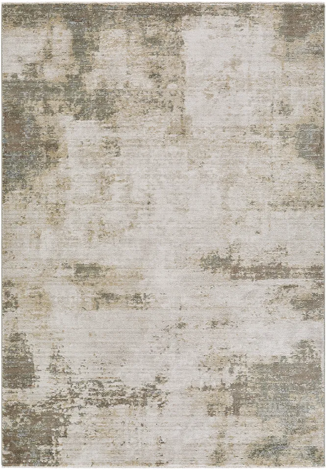 Myrtle Avenue Beige Indoor 5'3" x 7'7" Machine Woven Rug