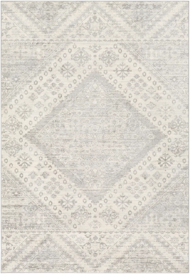 Monaco Beige Indoor 4'3" x 5'11" Machine Woven Rug
