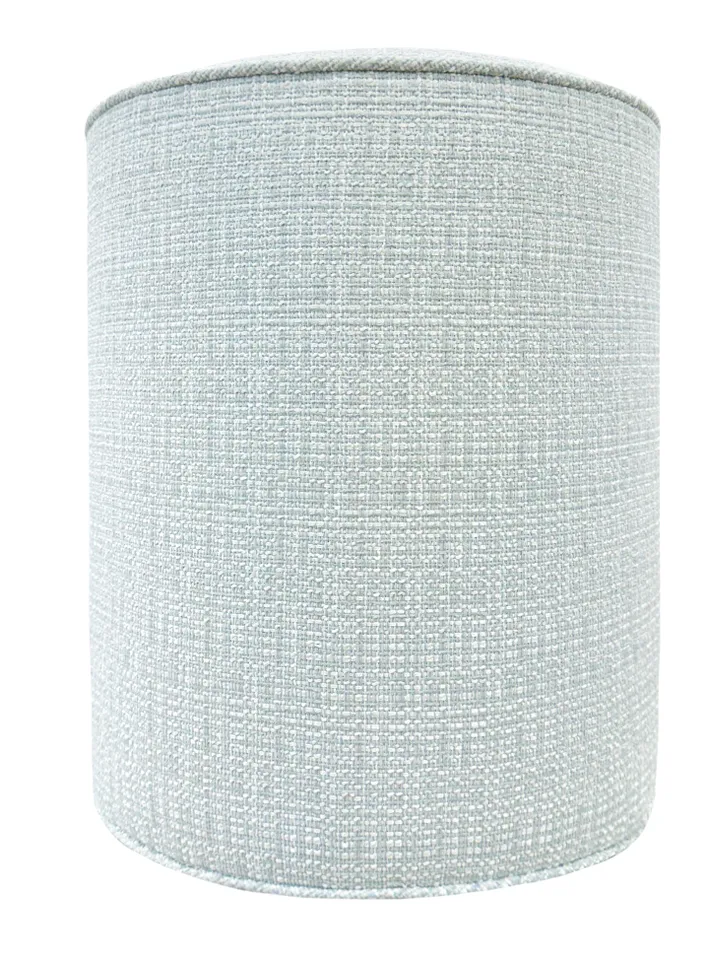 THE TIGHT ROUND OTTOMAN :: HEPBURN TWEED - SWATCH 4" X 4" / Mist