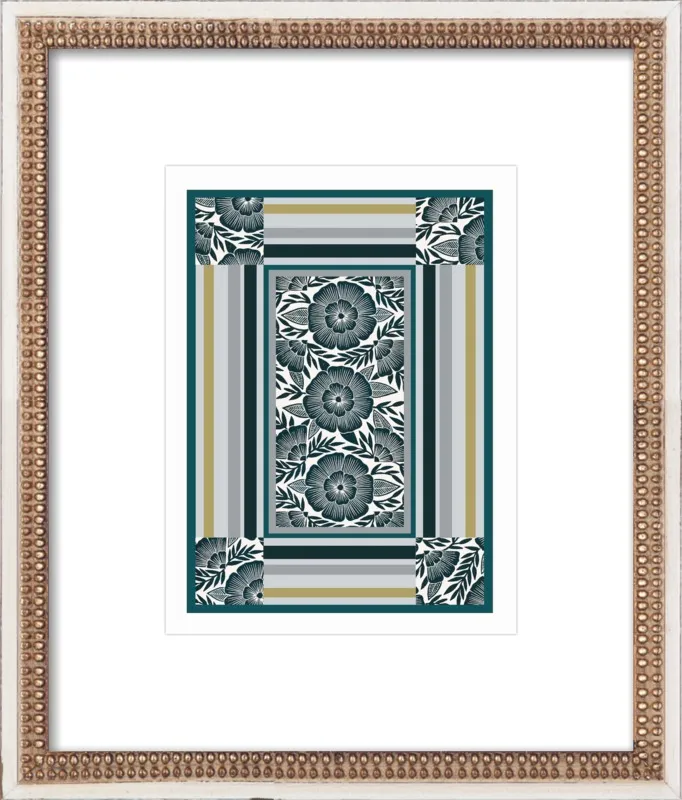 Botanical Frame 1 by Katharine Watson for Artfully Walls