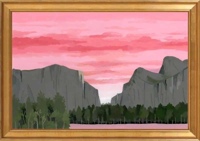 Dawn of Yosemite Park by Hiroyuki Izutsu for Artfully Walls