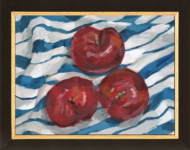 Three Plums by Carrie Arnold for Artfully Walls