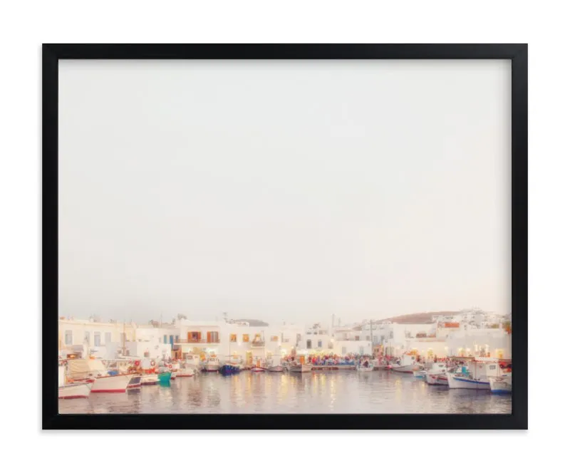 Evening In Greece Limited Edition Fine Art Print