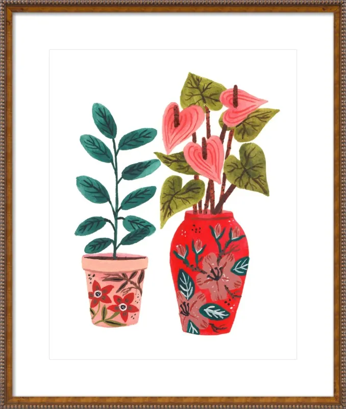 Planter by Ploypisut for Artfully Walls