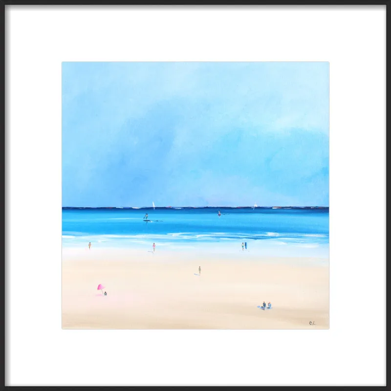 Smooth Ocean Sale by Caroline Chriss  for Artfully Walls
