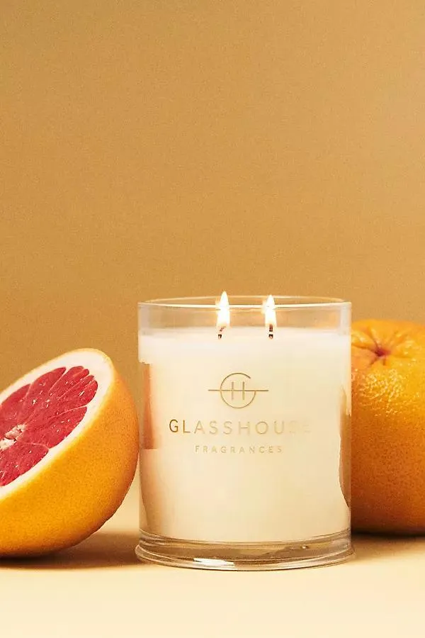 St. Barts Bronze Fresh Glass Candle