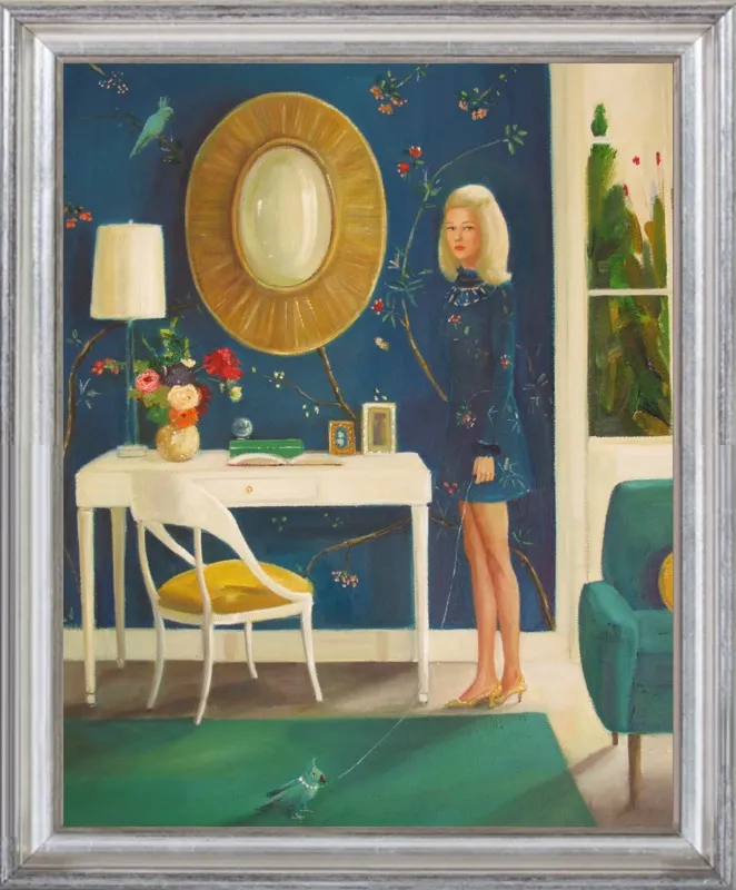 The Invisible Nature of Tansy Fairchild by Janet Hill for Artfully Walls