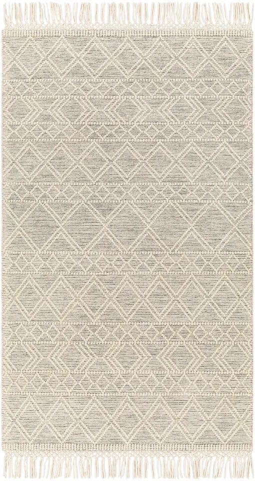 Hemingway Beige Indoor 2' x 5' Handmade Rug