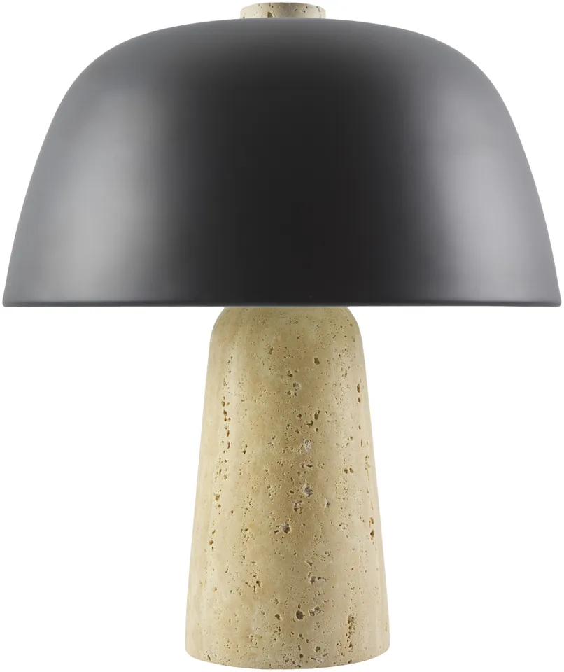 Fes  Natural 13"H x 11"W x 11"D Accent Table Lamp