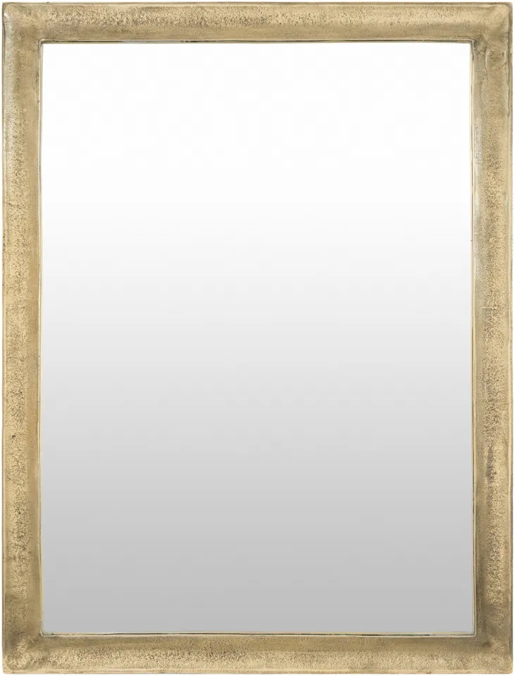 Marasim Gold 40"H x 30"W x 1"D Accent Mirror