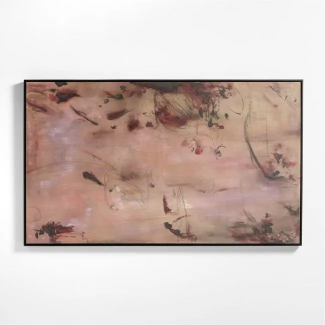 "Hygge" by Huda Hashim 86.5"x51.5" Framed Wall Art Print
