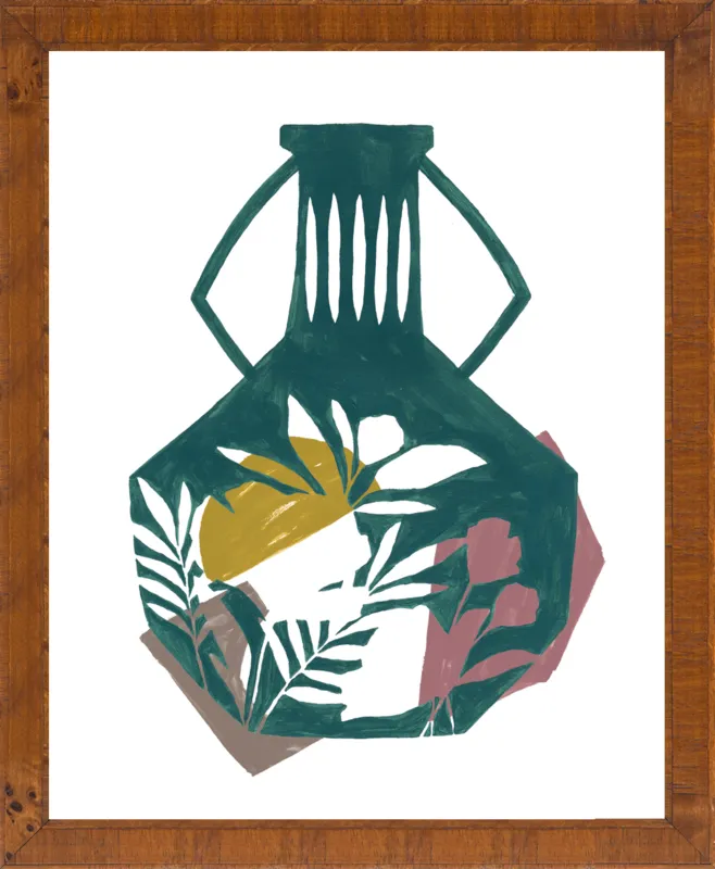 Vase Shapes by Cece Merkle for Artfully Walls