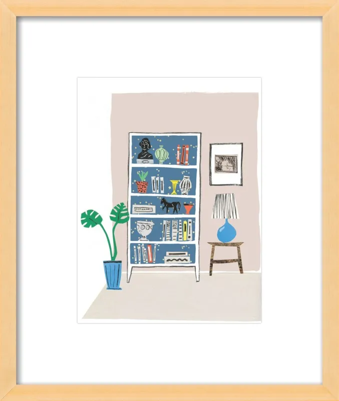 Shelfie by Danielle Kroll for Artfully Walls