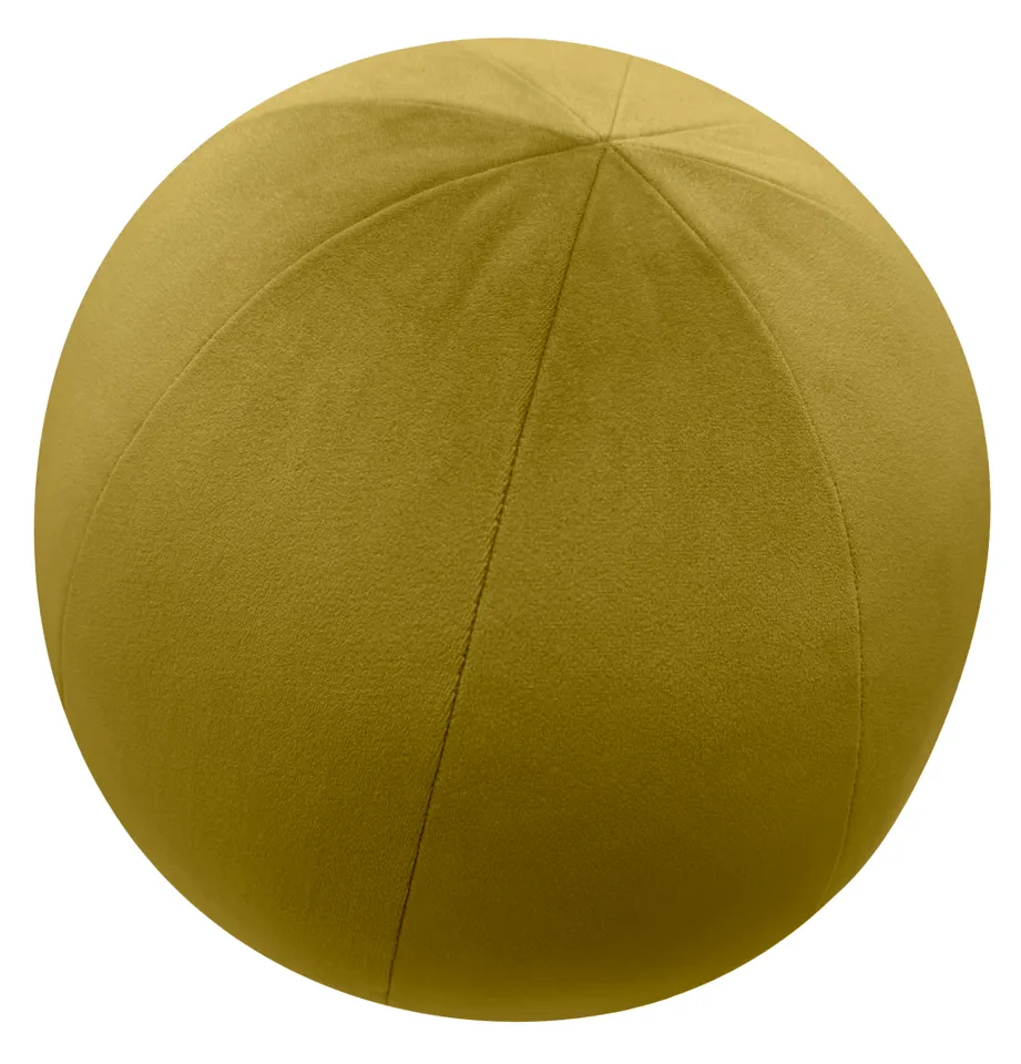 THE STANDARD BALL PILLOW :: MELROSE VELVET // CHARTREUSE - STANDARD BALL PILLOW