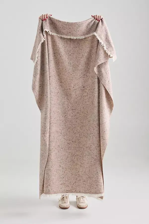 Cinder Mist Throw Blanket
