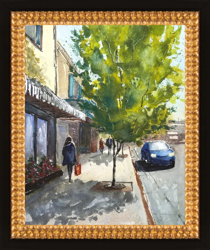 Shops in Laguna by Lauren Dusing for Artfully Walls