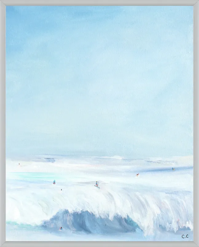 Wave Riders  by Caroline Chriss  for Artfully Walls