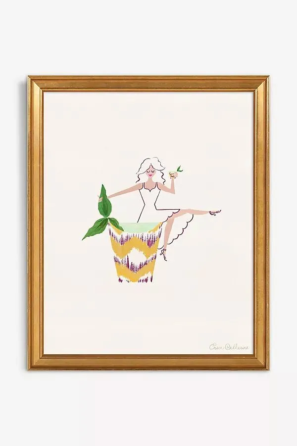 A Toast to the Hostess with the Mostess Wall Art