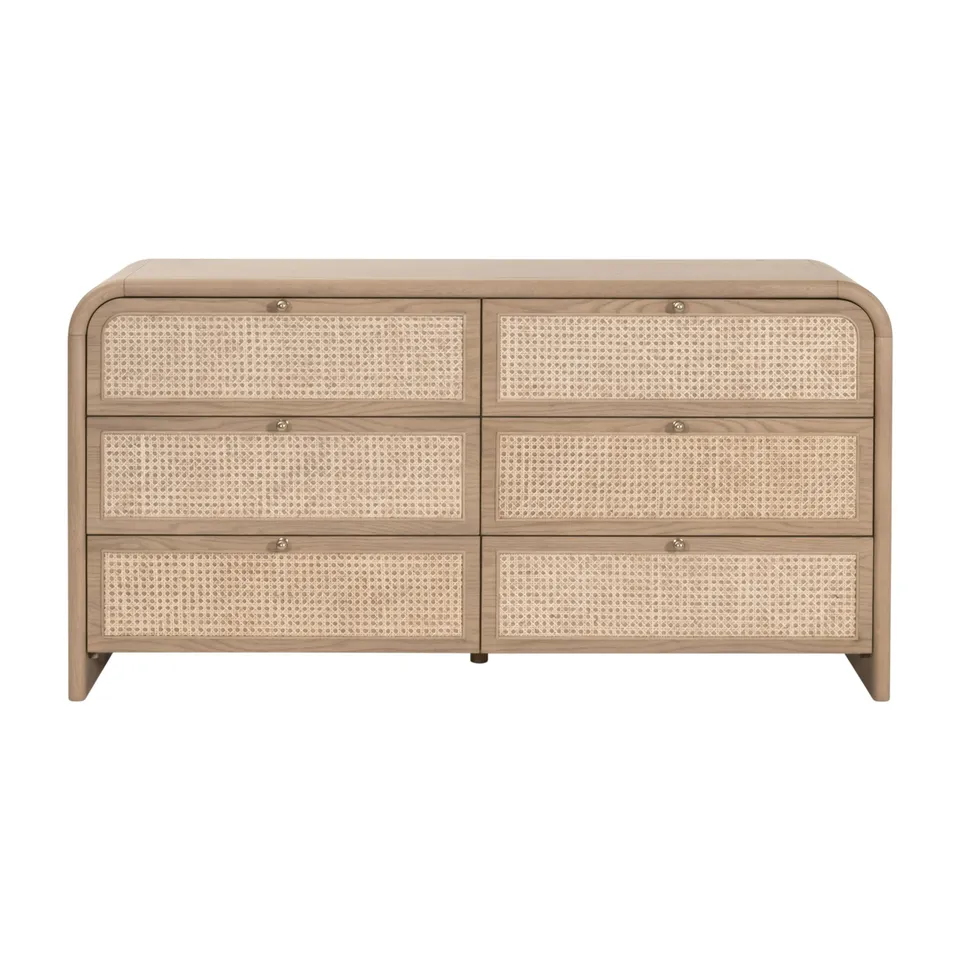 Cannes 6-Drawer Double Dresser