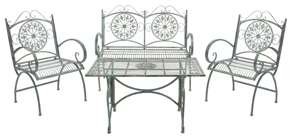 Sophie 4 Piece Set - Antique Dark Green