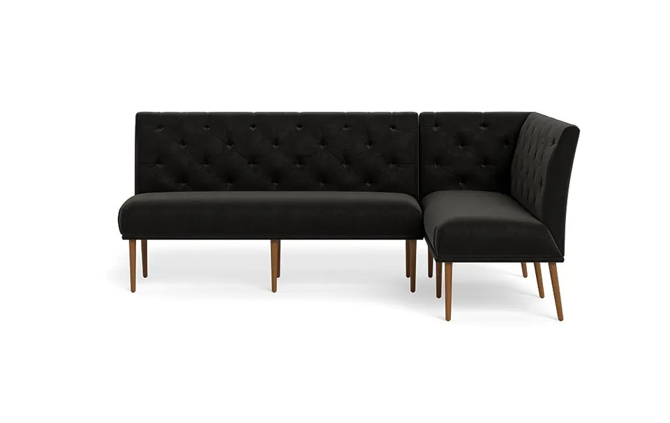 Dorian Upholstered Right Banquette with Tufting Option
