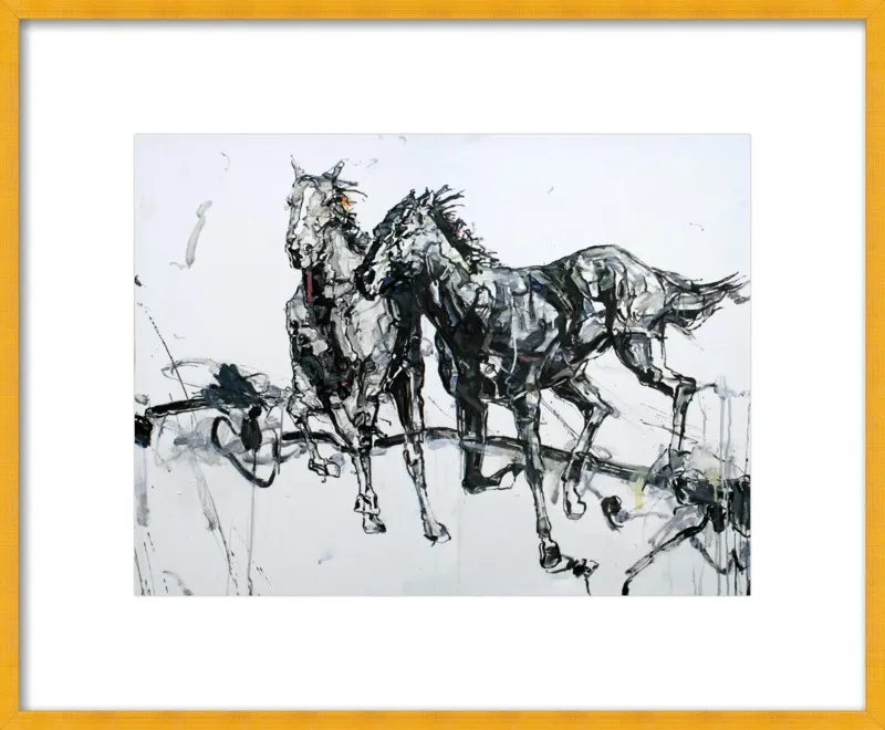 The Races by Shao Y. Zhang for Artfully Walls