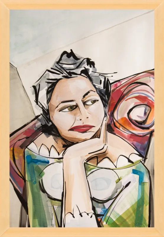 Ponder by Becky Aubry for Artfully Walls