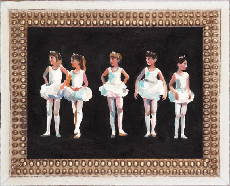 Ballerinas by Tali Yalonetzki for Artfully Walls