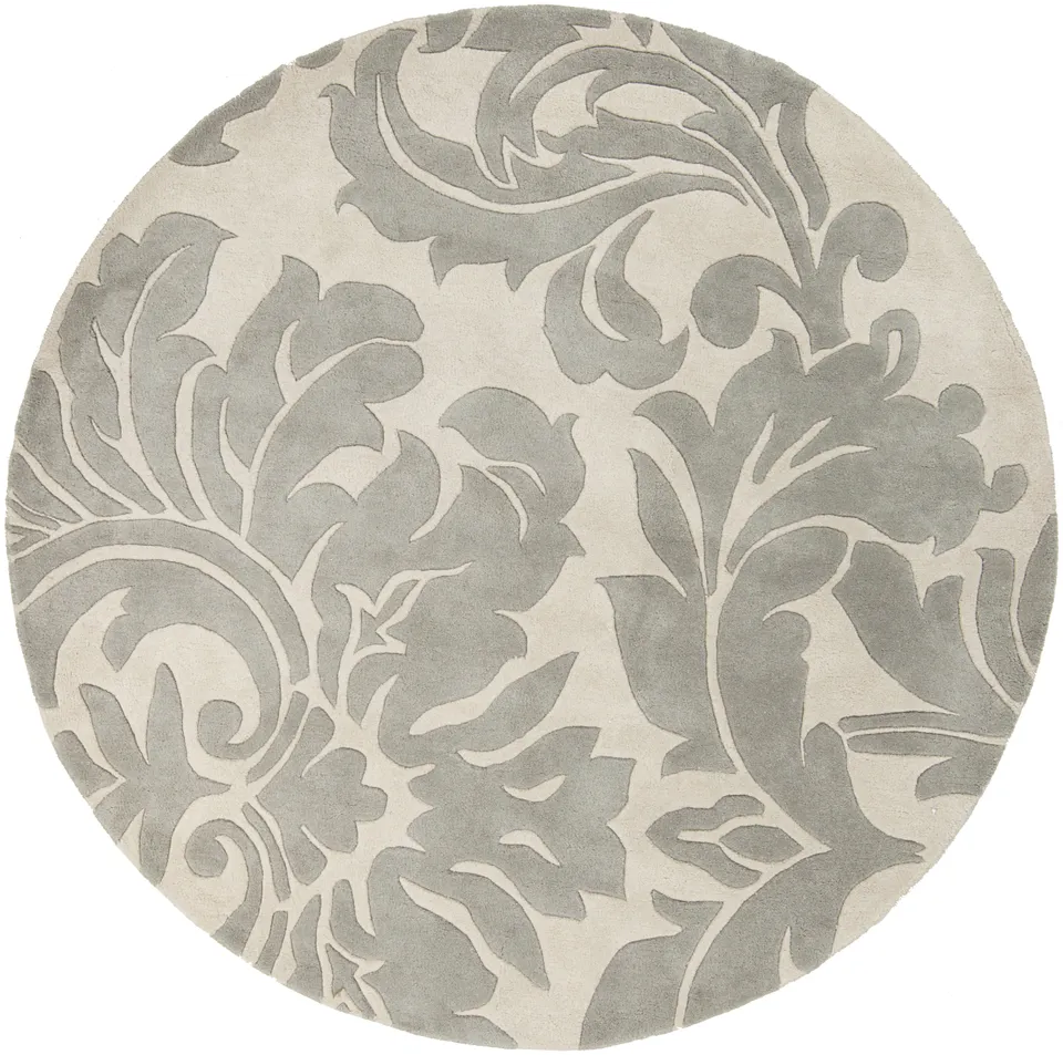 Athena Gray Indoor 9'9" x 9'9" Handmade Rug