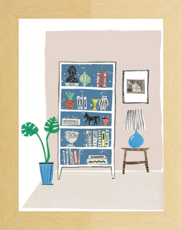 Shelfie by Danielle Kroll for Artfully Walls