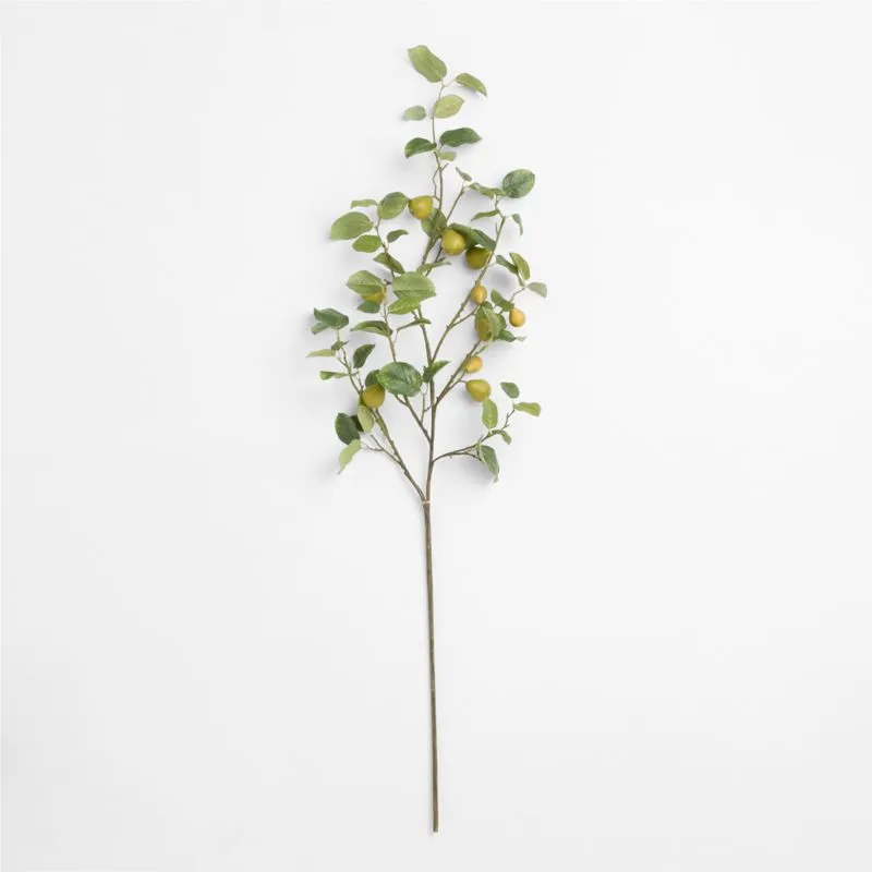 Faux Green Pear Branch 48"