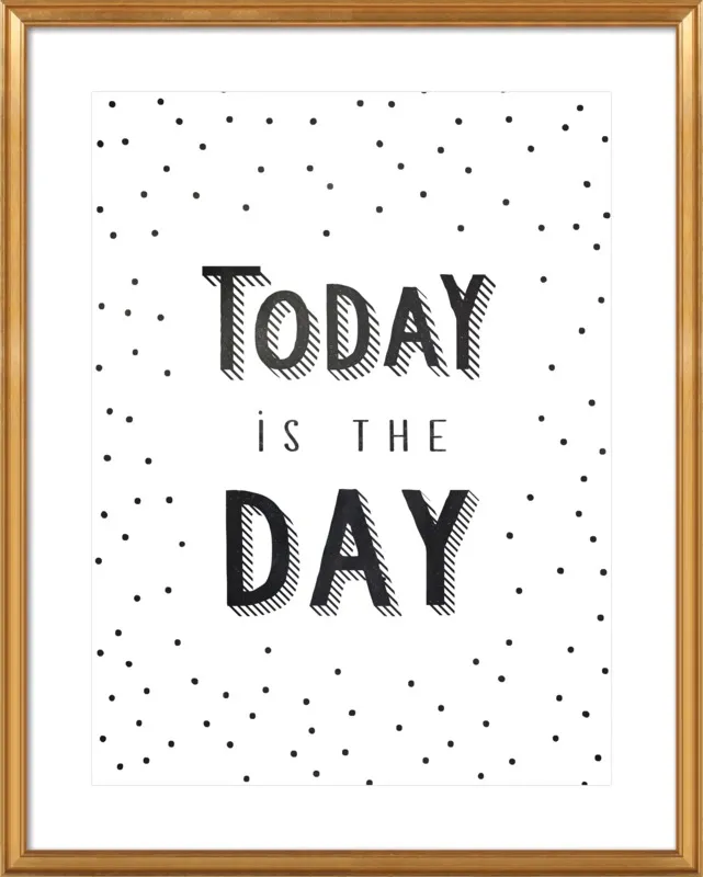 Today is the day by Lonneke de Roos - Kind of Style for Artfully Walls