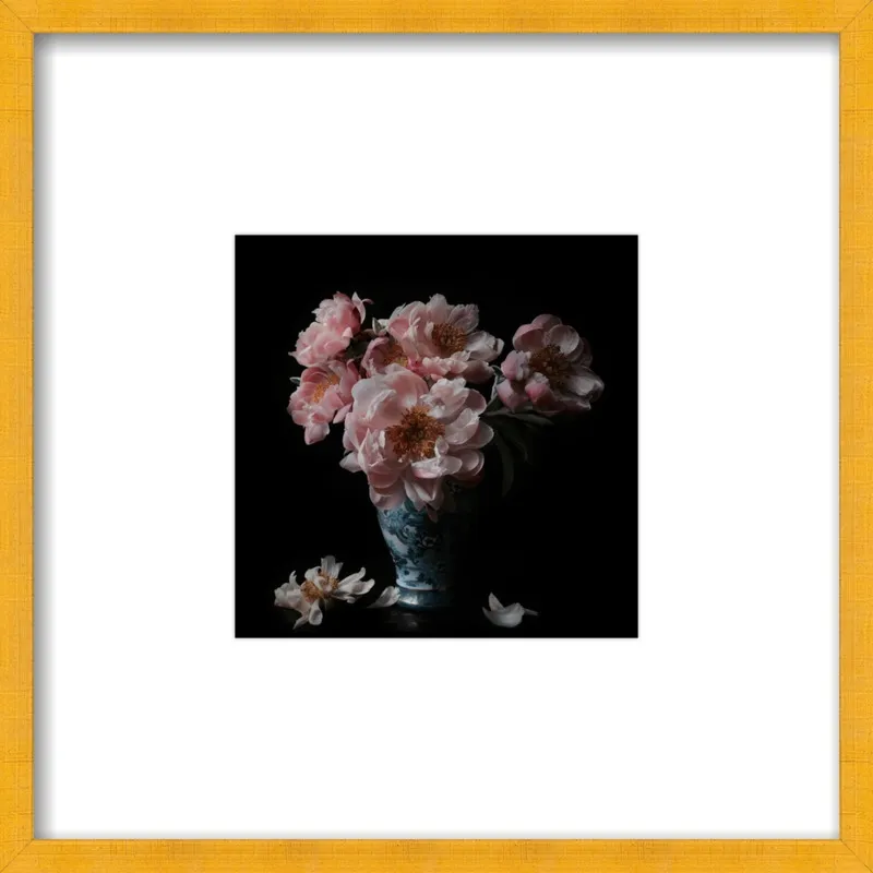 Pink Peonies  by Lucy Snowe for Artfully Walls
