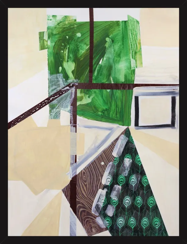 Abstract Study (trail map) by Pamela Staker for Artfully Walls