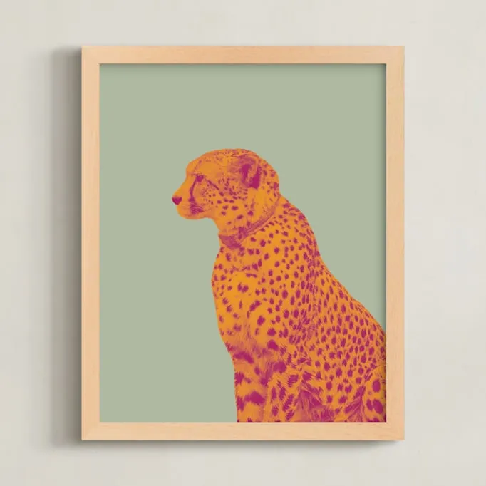 The Pink Cat Limited Edition Fine Art Print